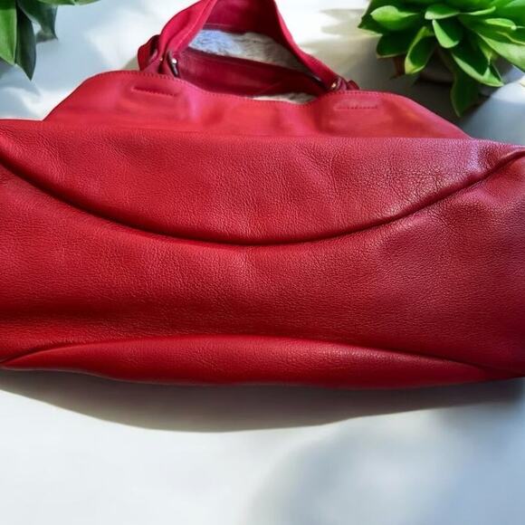 Salvator Ferragamo Women's Red Patent Leather Miss Vara Selene Tote - Picture 3 of 13